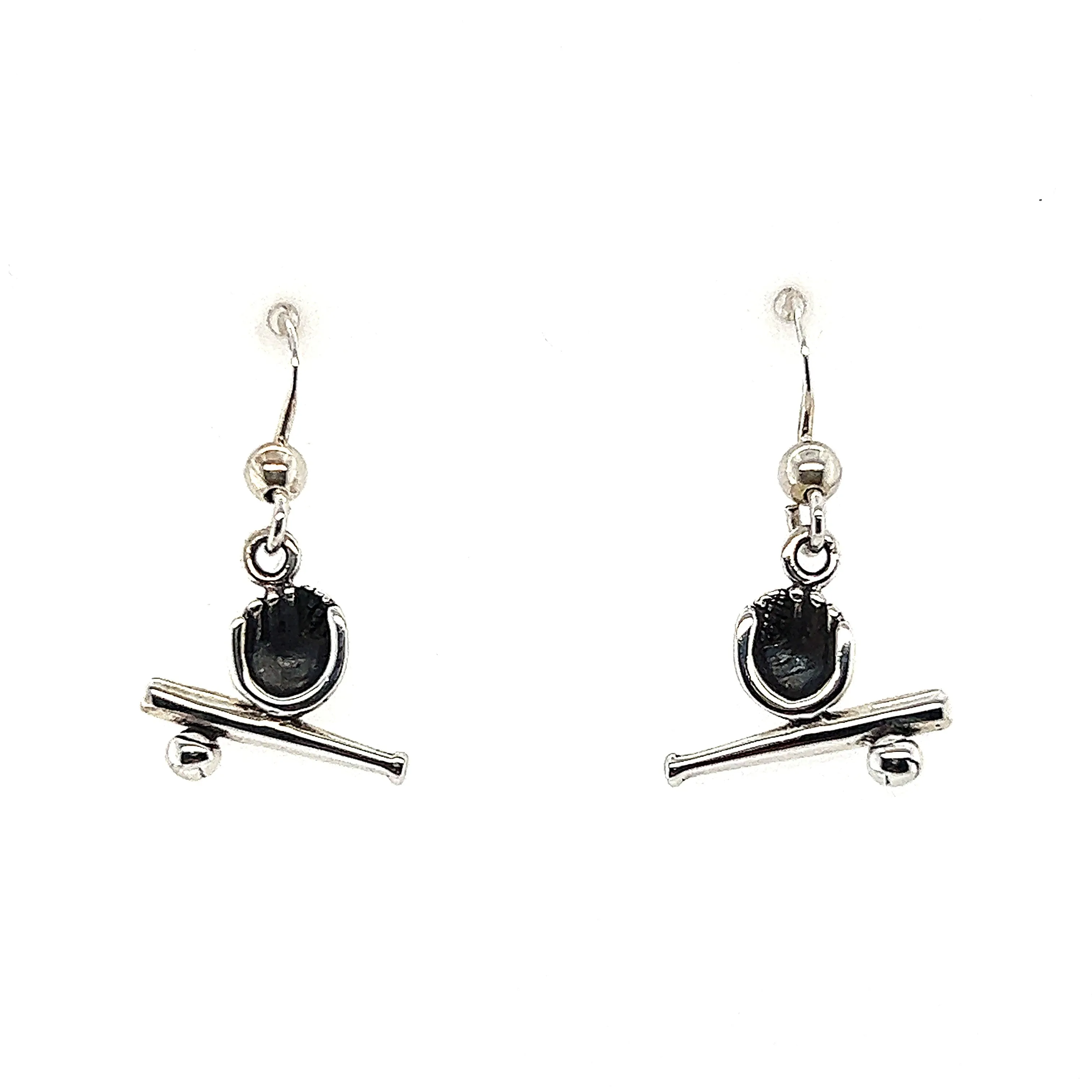 A273 Baseball Hook Earrings