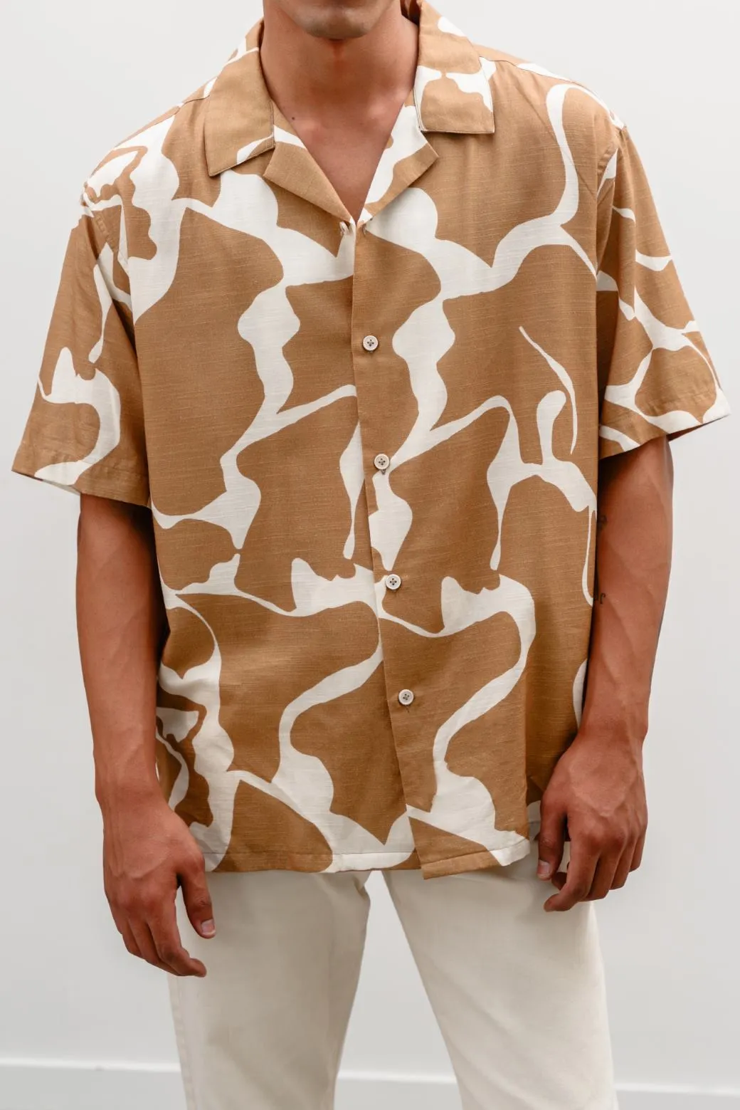 ABSTRACT PRINTED SHIRT