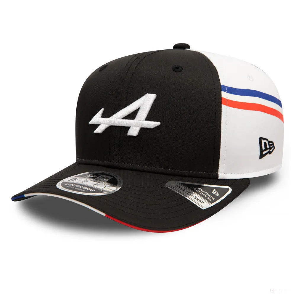 Alpine 950SS BLK Baseball Cap, Adult, Black