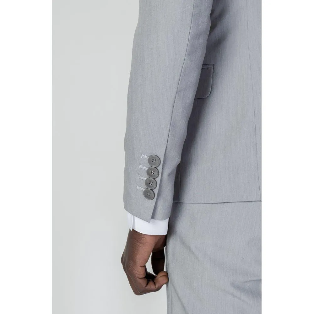 Antony Morato Gray Polyester Suit