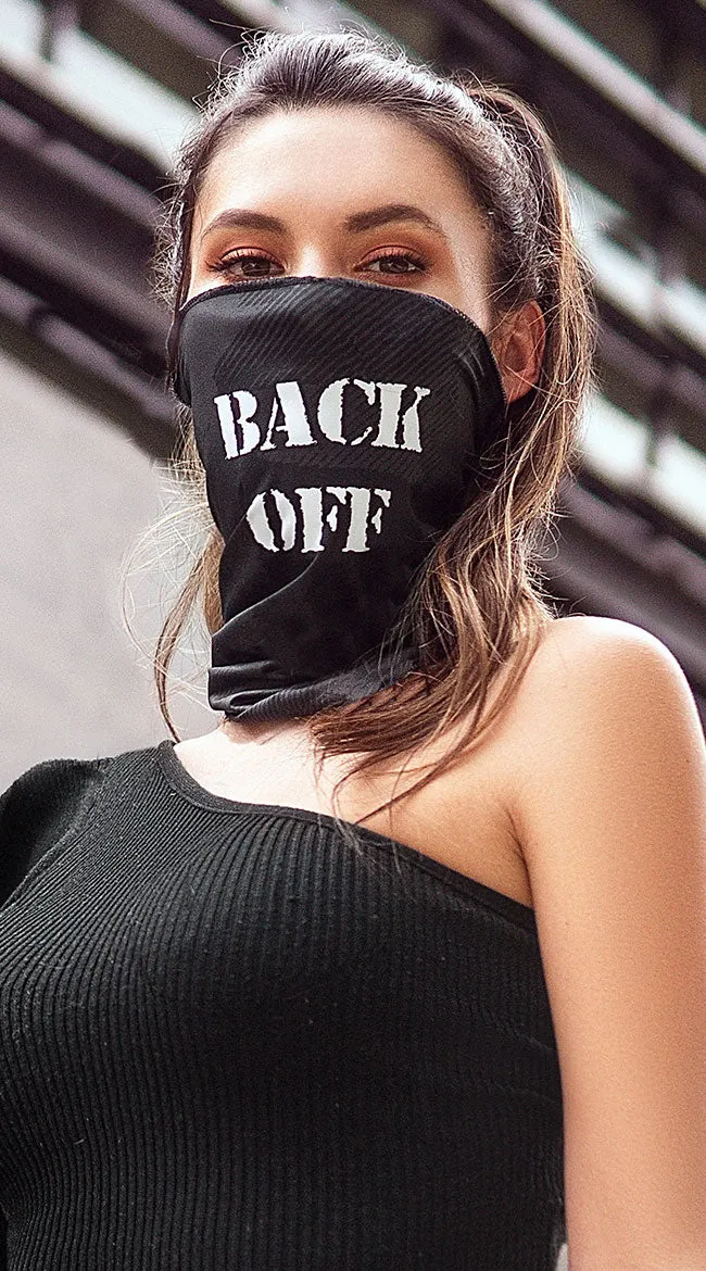 Back Off Face Neck Bandana