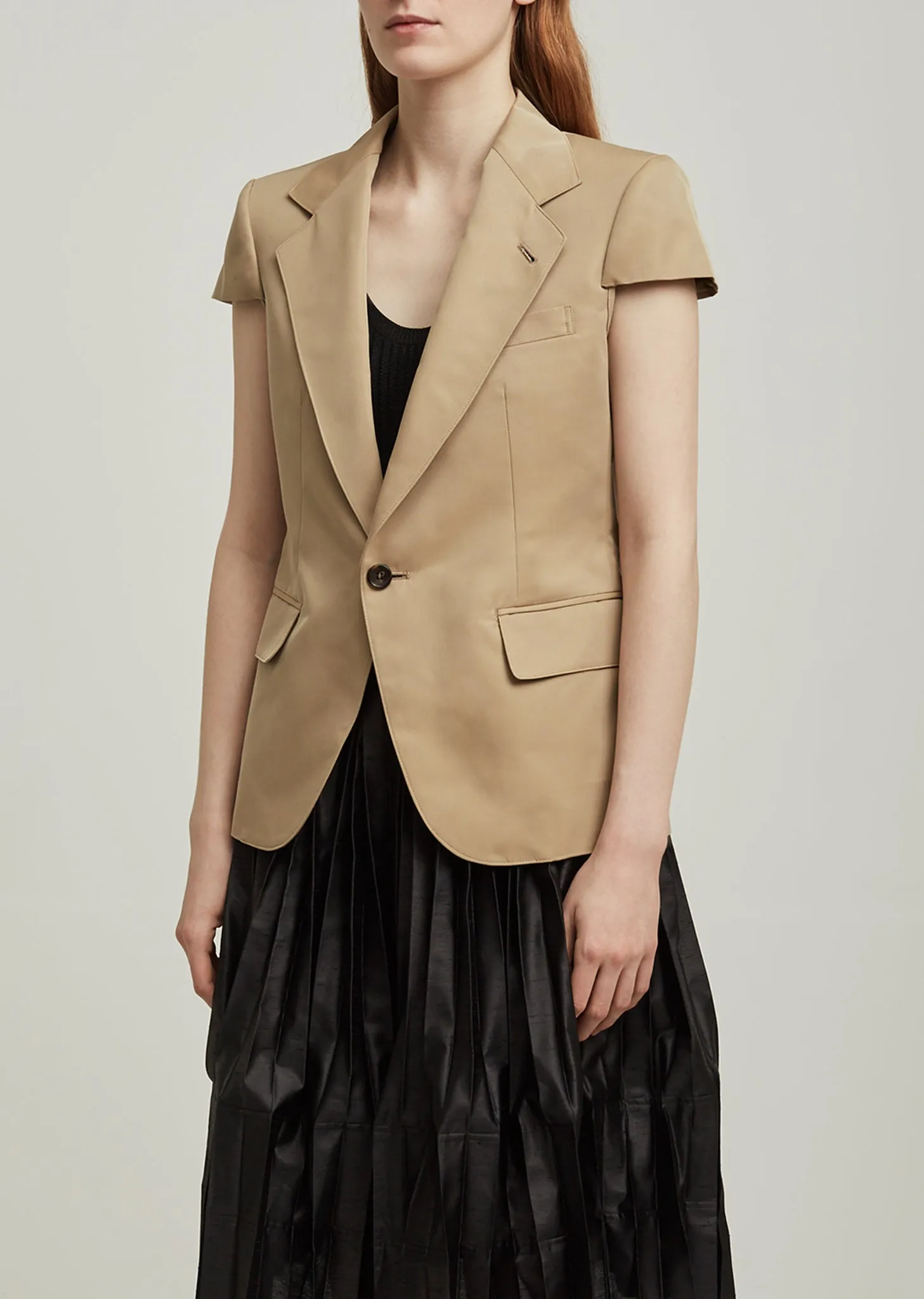 Cotton Polyester Gabardine Jacket