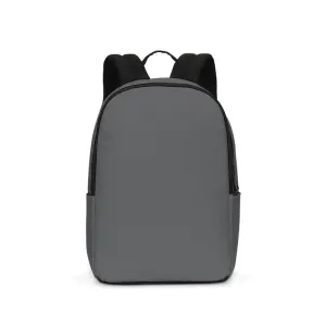 Dark Gray Waterproof Backpack | Dark Pale Gray | C0M0Y0K80