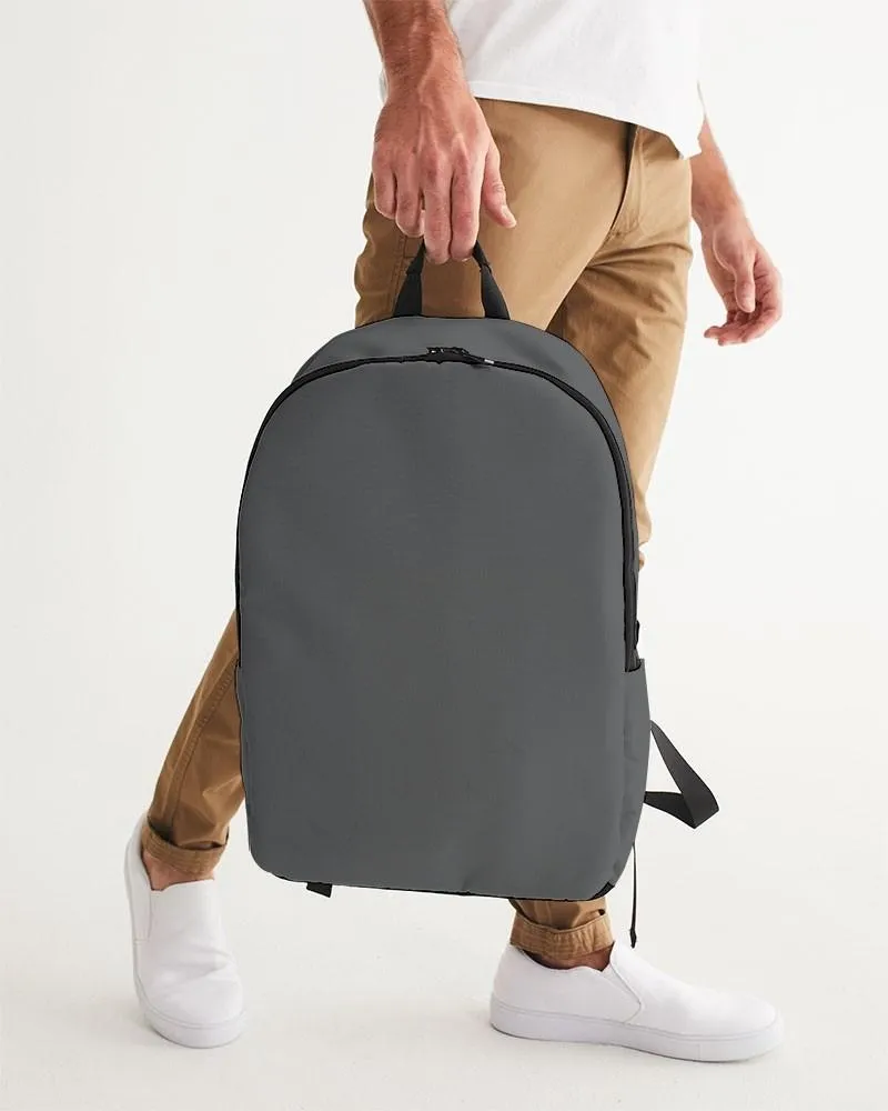 Dark Gray Waterproof Backpack | Dark Pale Gray | C0M0Y0K80