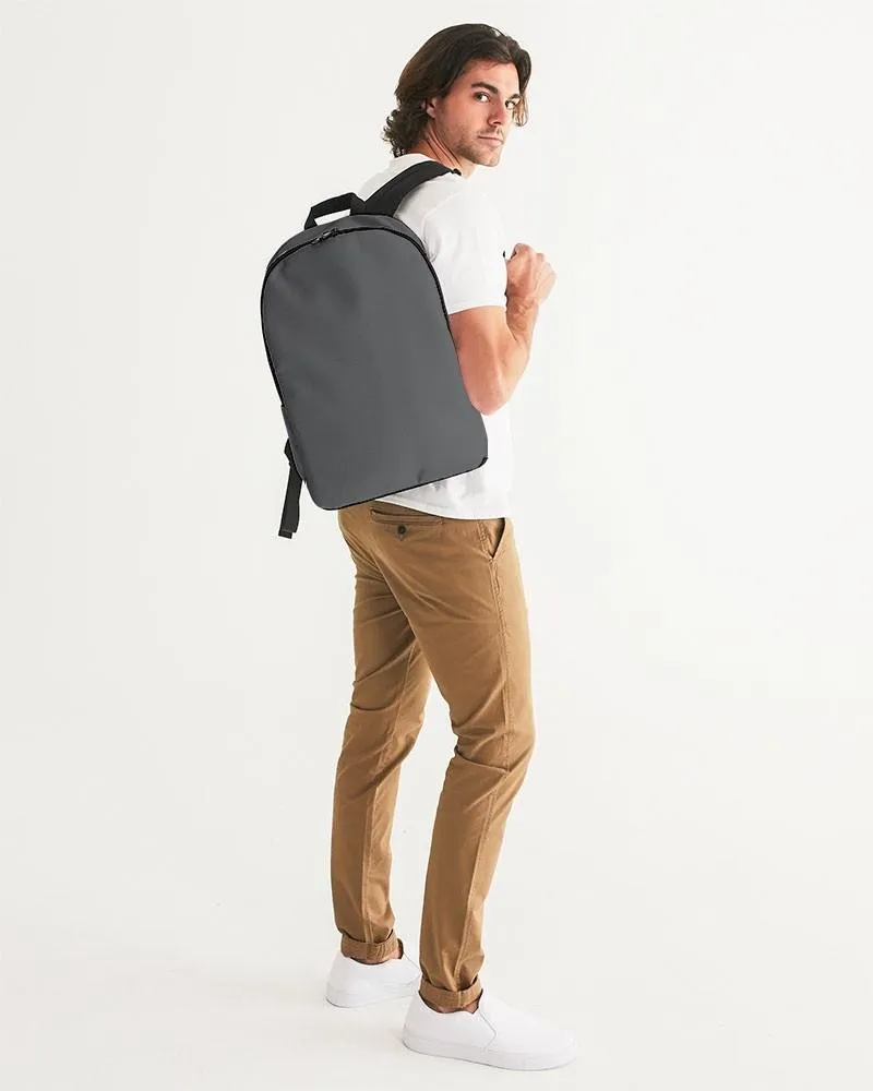 Dark Gray Waterproof Backpack | Dark Pale Gray | C0M0Y0K80