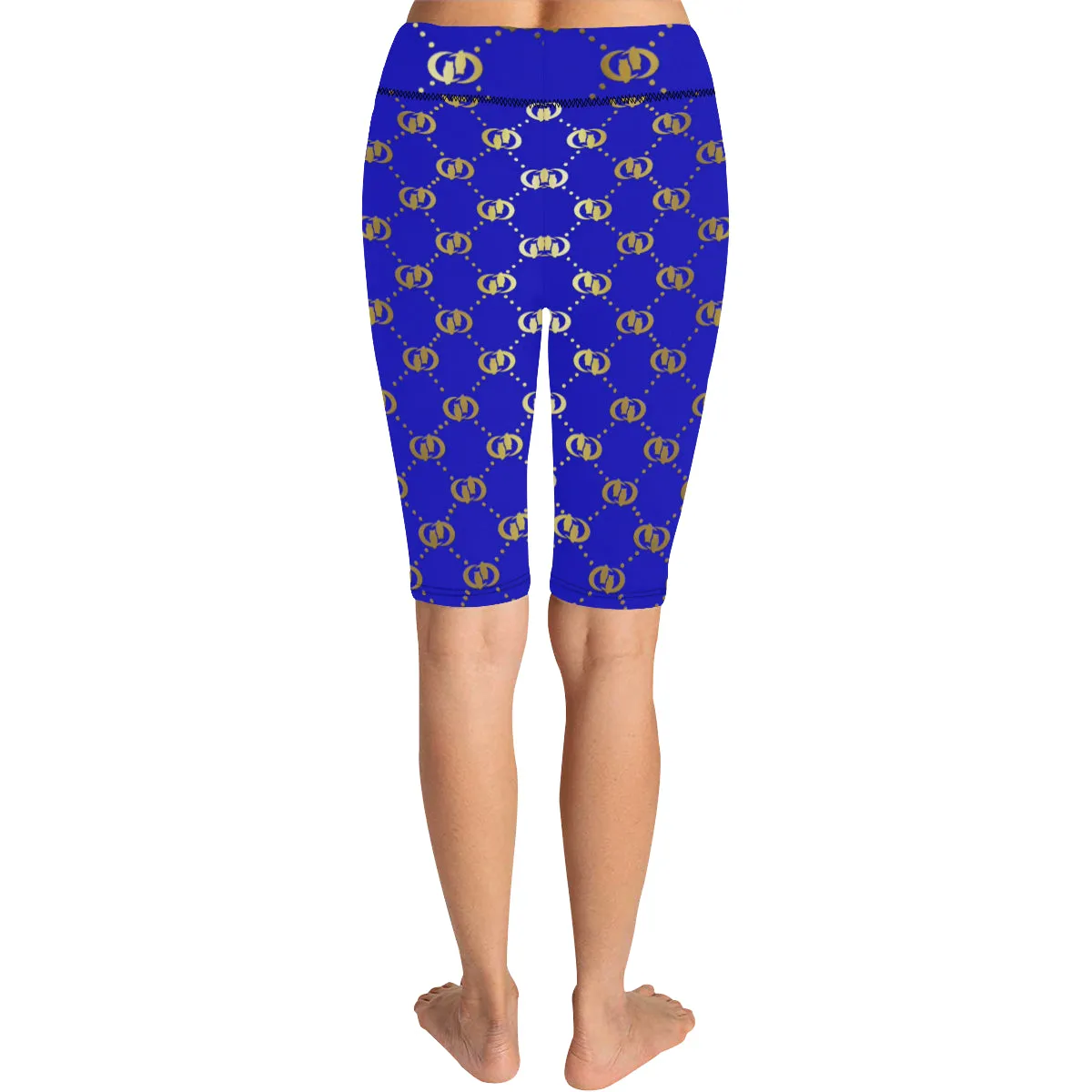 EXCELLENCE BLSKYGLD All Over Print Knee Length Leggings