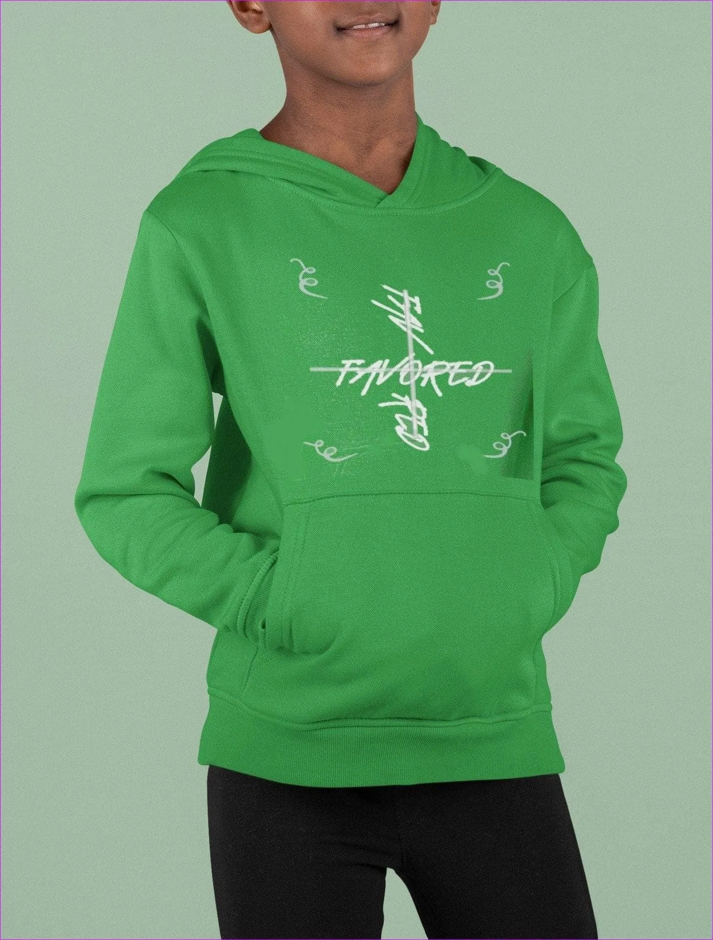 Favored 2 Heavy Blend Youth Hooded Sweatshirt