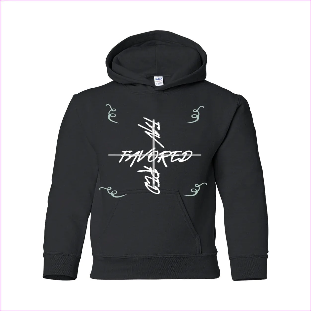 Favored 2 Heavy Blend Youth Hooded Sweatshirt