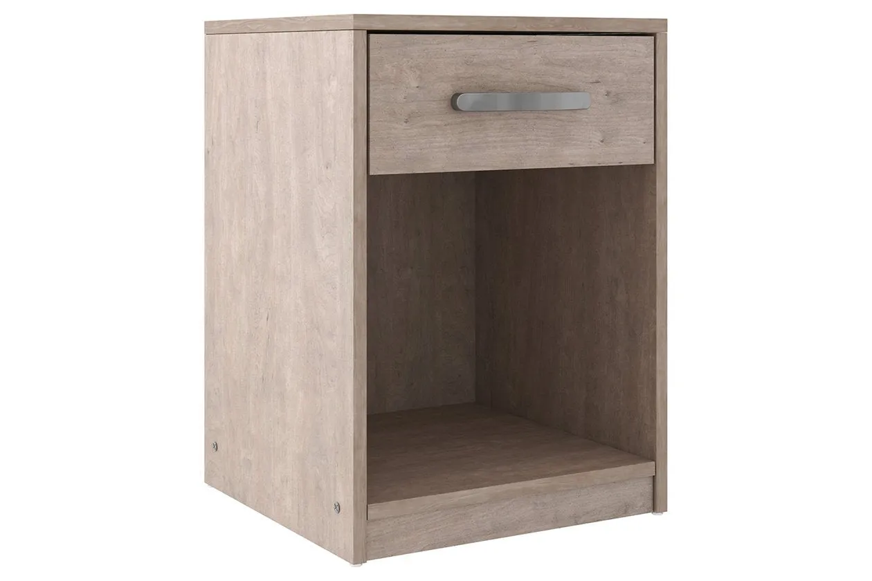 Flannia Gray Nightstand