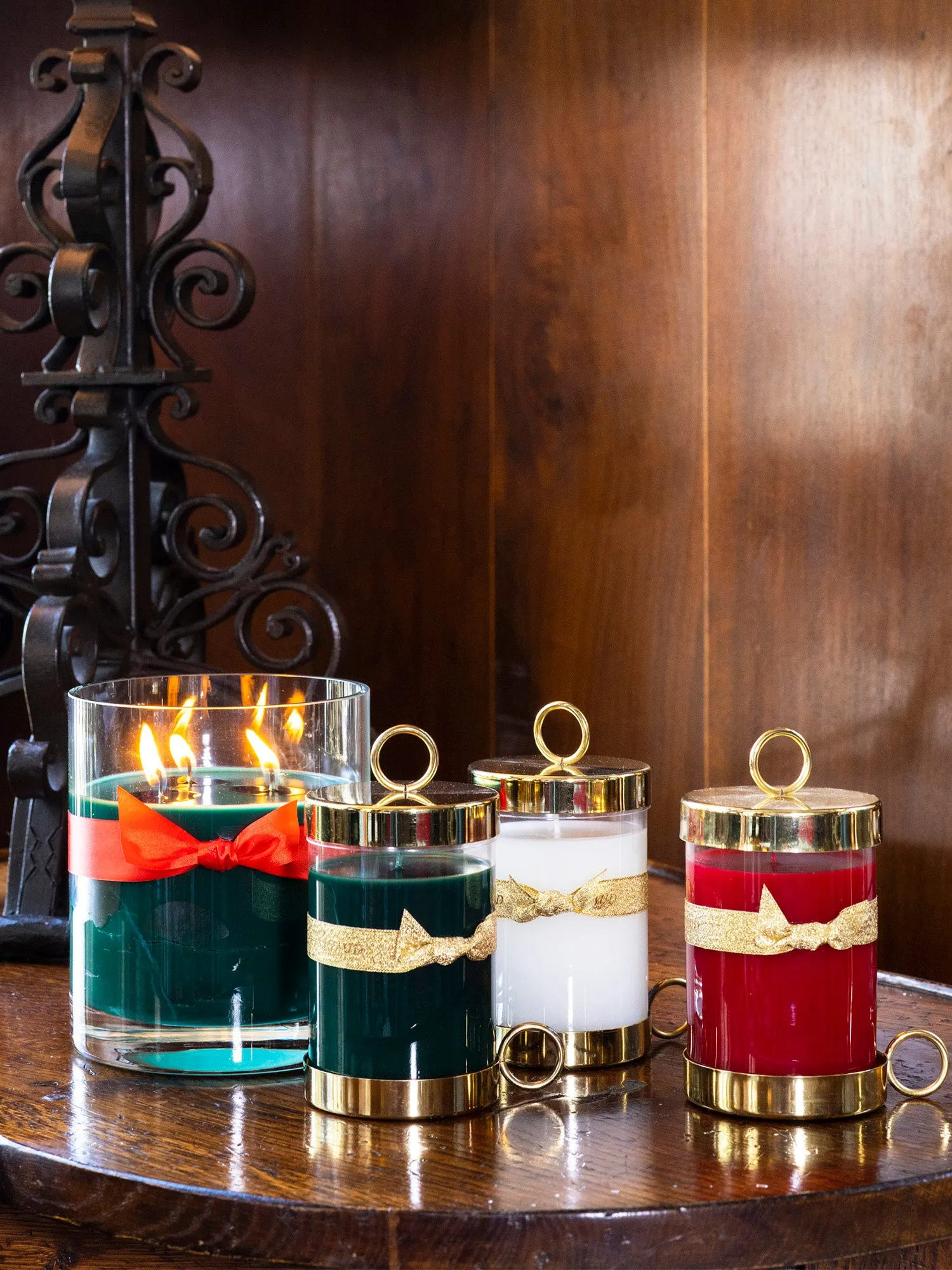 Gardenia Gold Candle