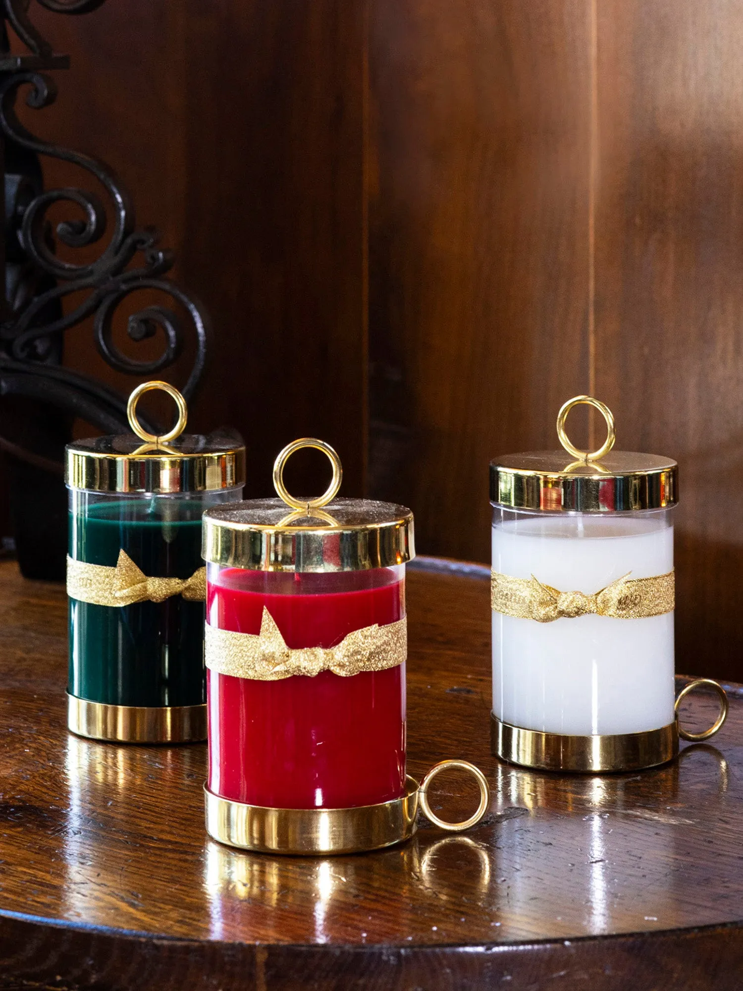 Gardenia Gold Candle