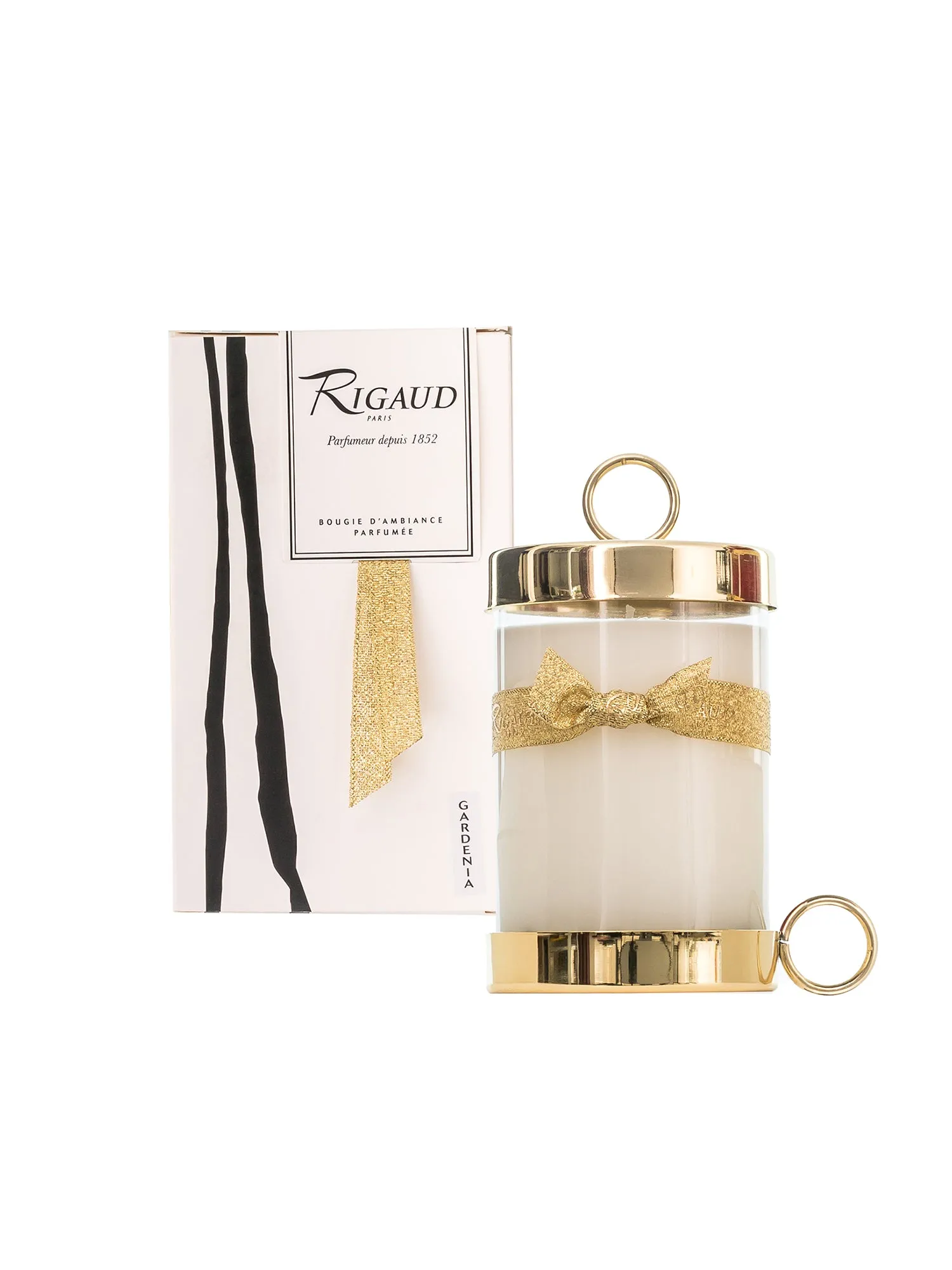 Gardenia Gold Candle