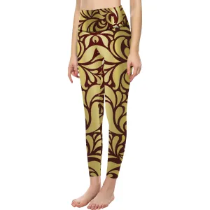 GORGEOUS BRDX All Over Print High-Waisted Leggings