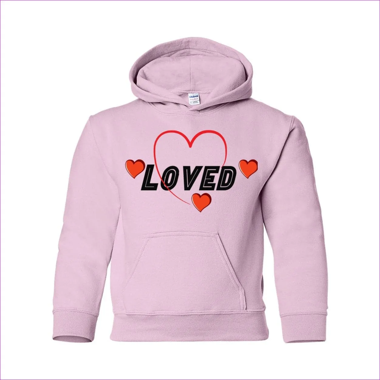 Loved Heavy Blend Youth Hooded Sweatshirt