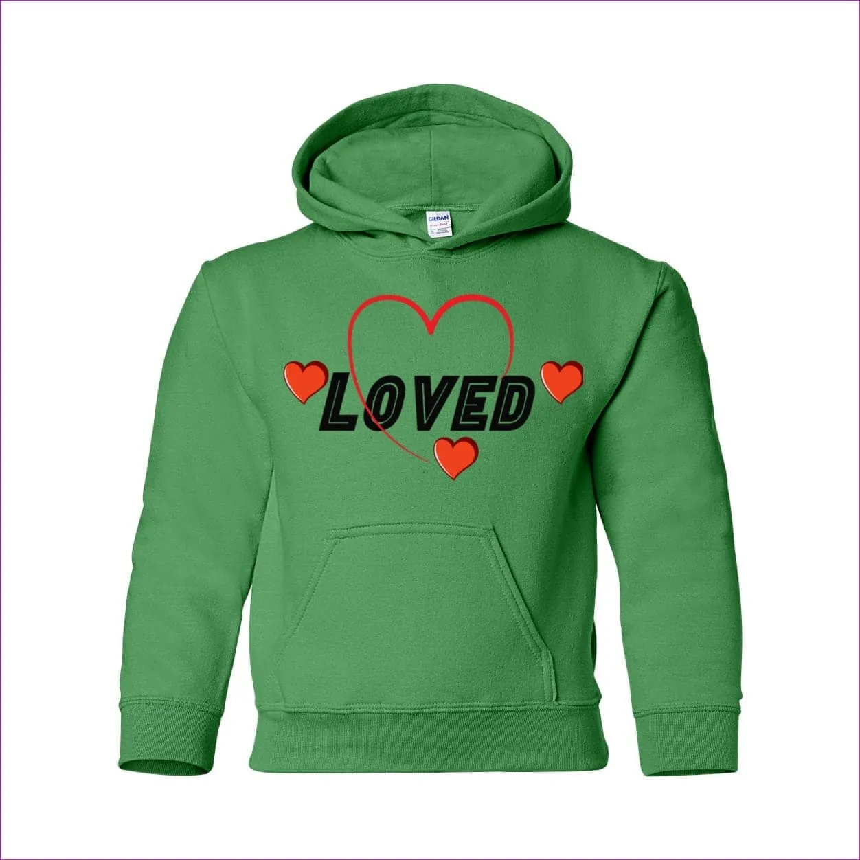 Loved Heavy Blend Youth Hooded Sweatshirt