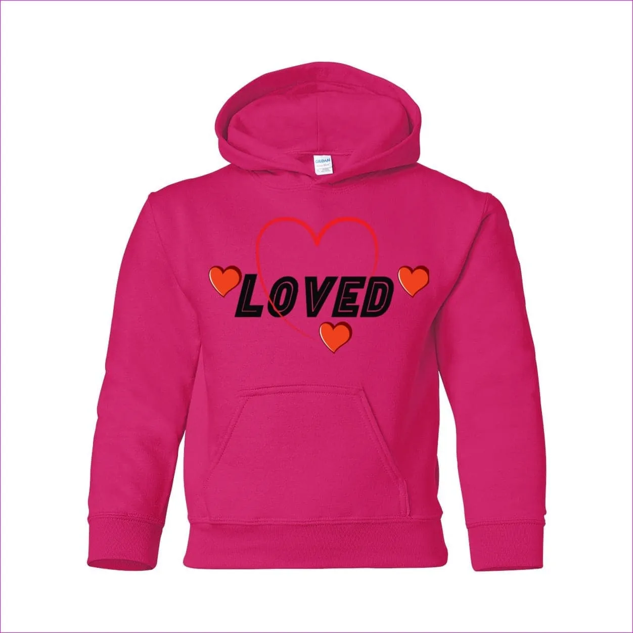 Loved Heavy Blend Youth Hooded Sweatshirt