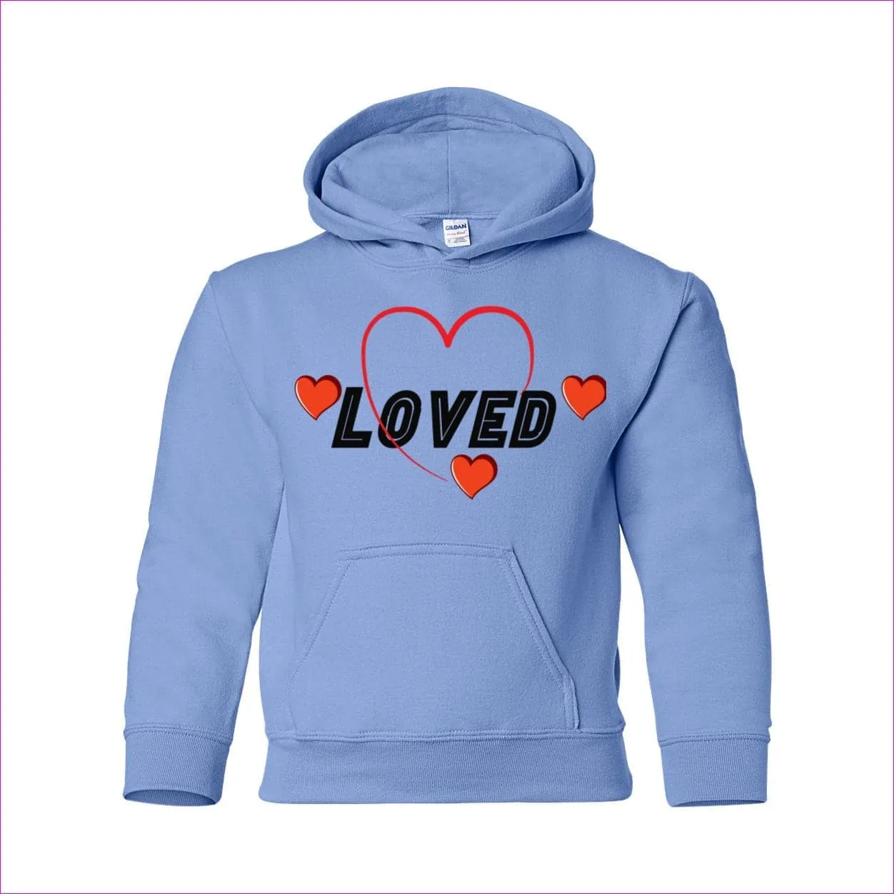 Loved Heavy Blend Youth Hooded Sweatshirt