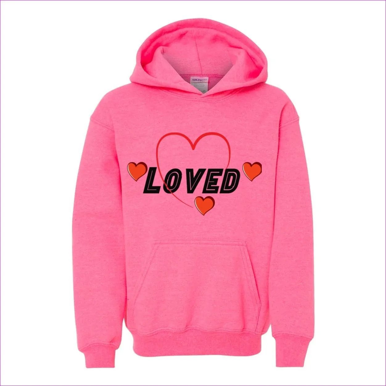 Loved Heavy Blend Youth Hooded Sweatshirt