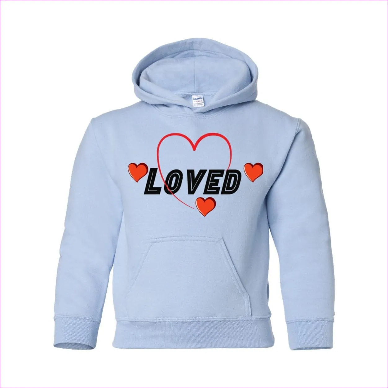 Loved Heavy Blend Youth Hooded Sweatshirt