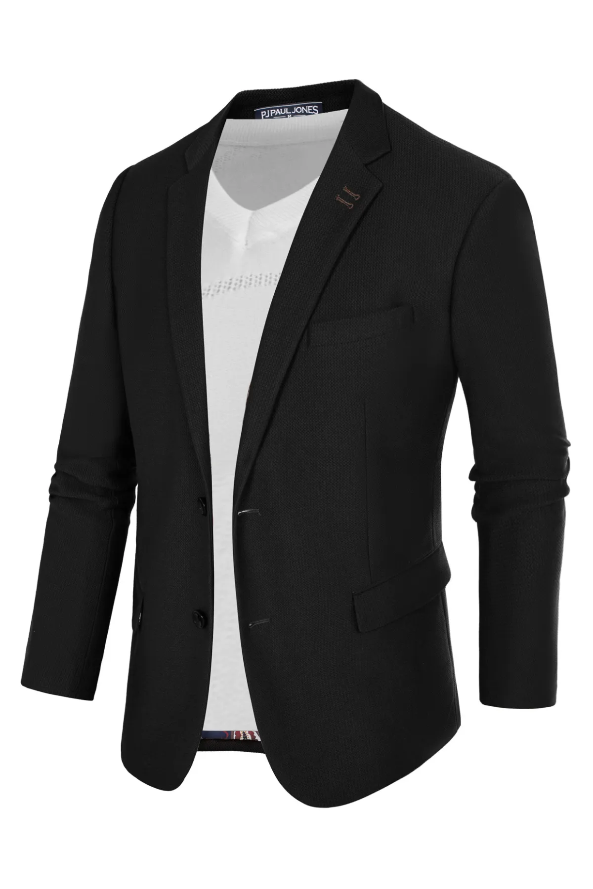 Mens Casual Blazers Lightweight Two Buttons Business Sport Coat Jackets