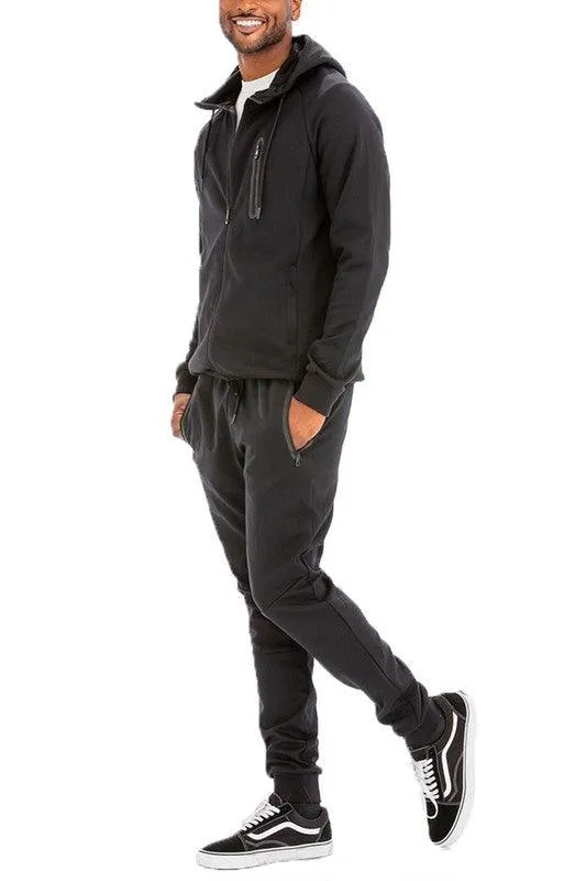 Mens Full Zip Track Set Mens Activewear