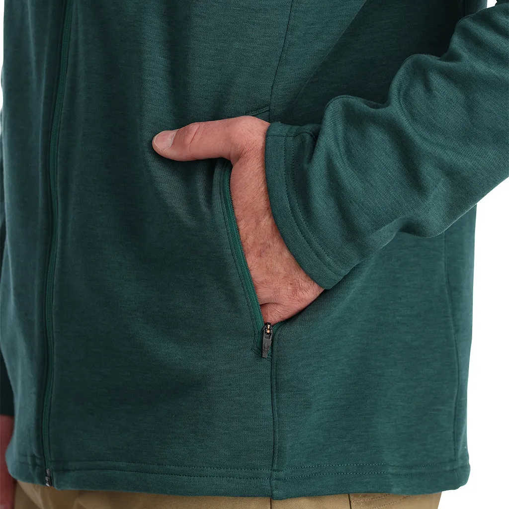 Mens Speed Fleece Full Zip - Cypress Green