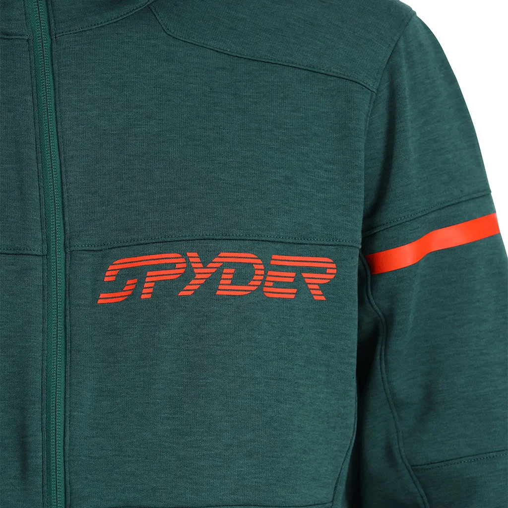 Mens Speed Fleece Full Zip - Cypress Green