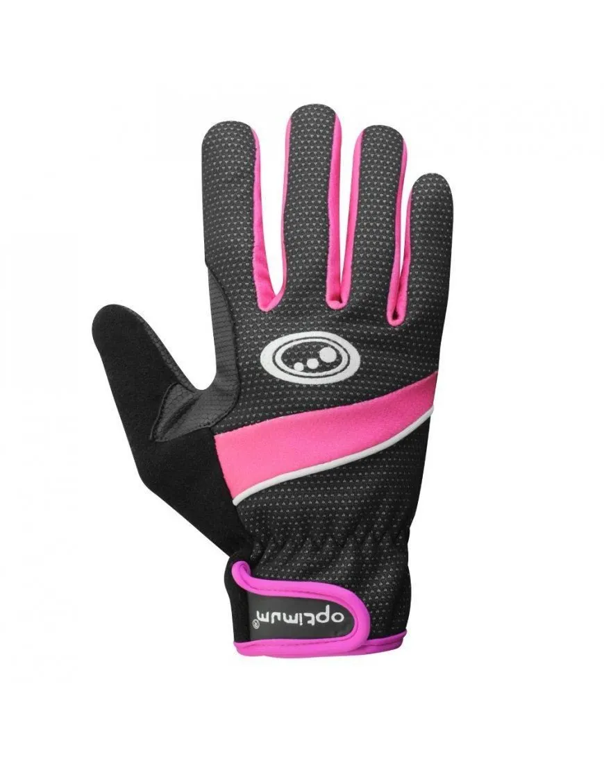 Optimum Sports ladies Winter Cycling Gloves Nitebrite Hi Viz