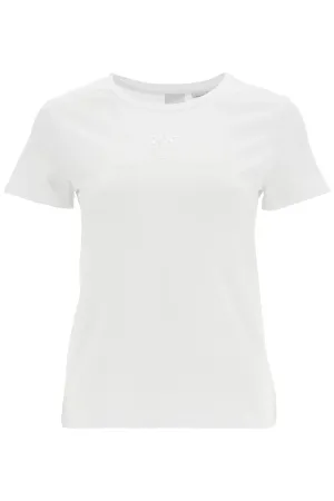 PINKO short-sleeved t-shirt with embroidery