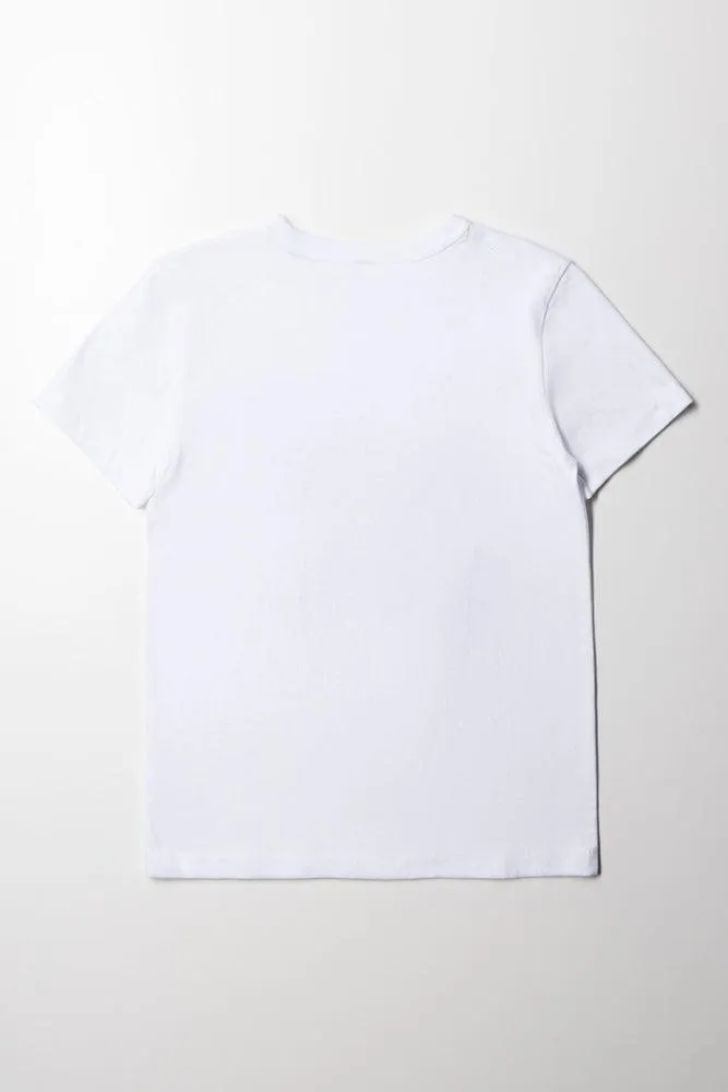 Printed T-Shirt White