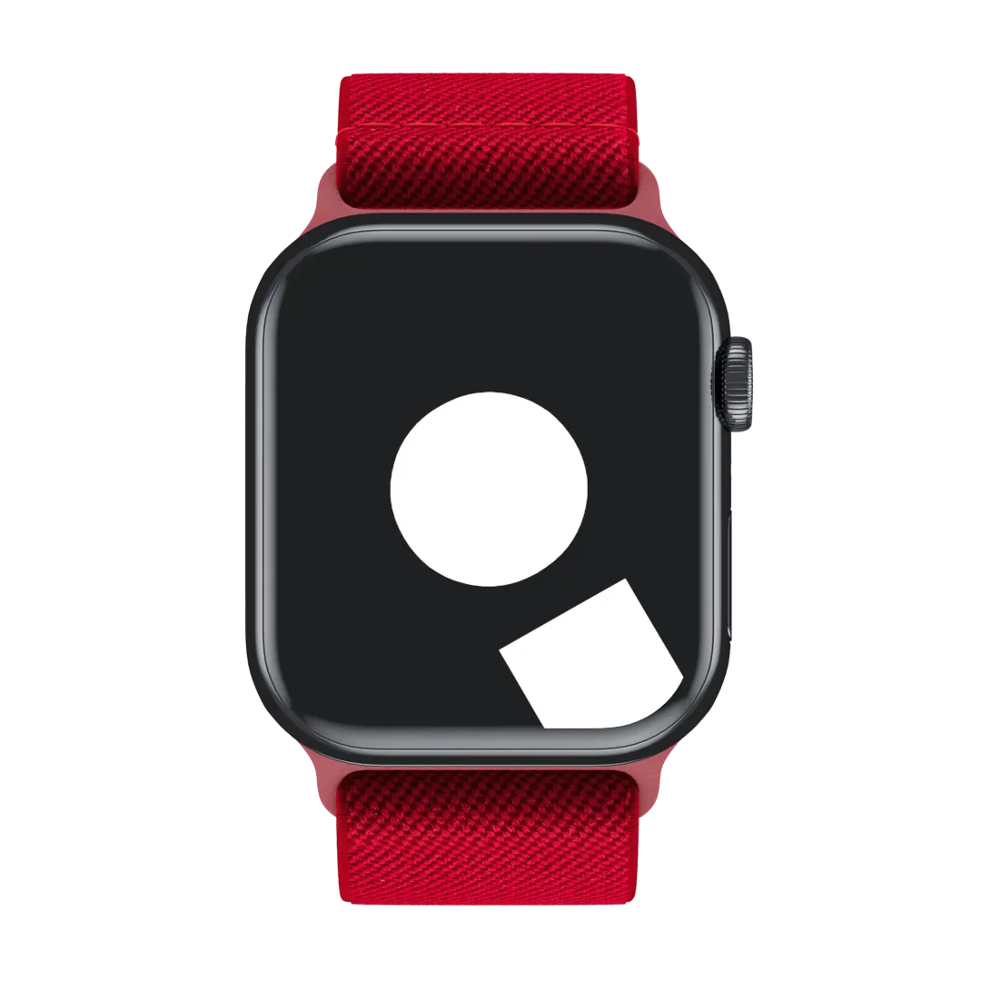 Red Sport Luxe for Apple Watch