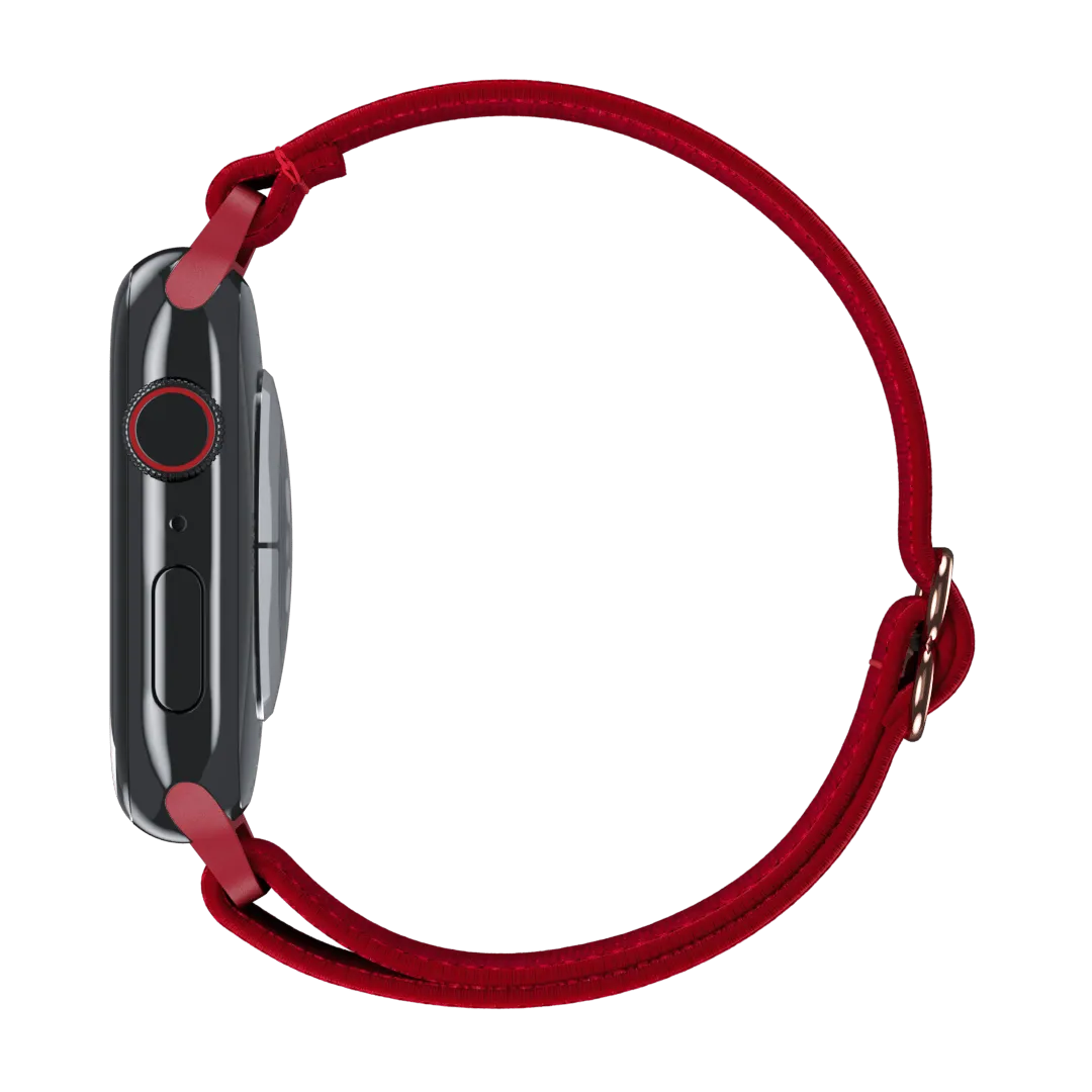 Red Sport Luxe for Apple Watch