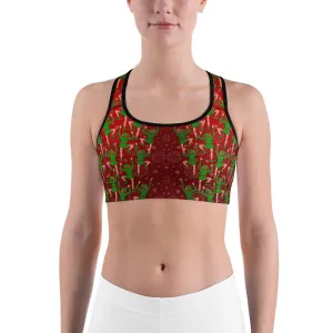 Santa's Elves Sports Bra