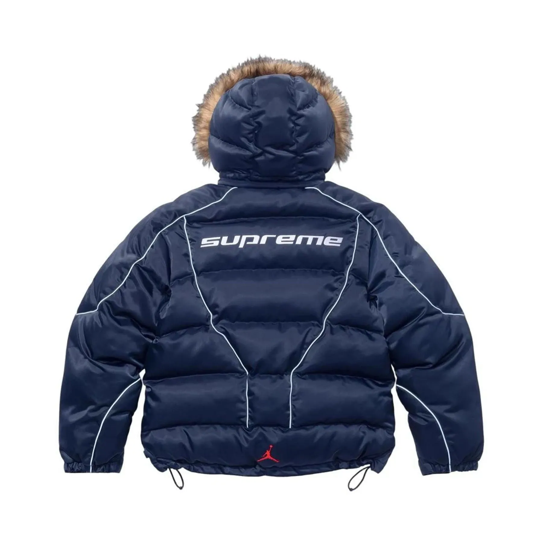 Supreme x Jordan Puffer Jacket 'Navy'