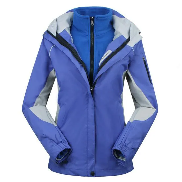 THE ARCTIC LIGHT Womens Ski Jacket With Fleece Liner (Detachable)