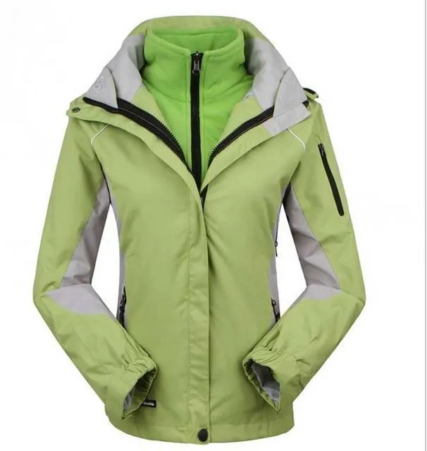 THE ARCTIC LIGHT Womens Ski Jacket With Fleece Liner (Detachable)