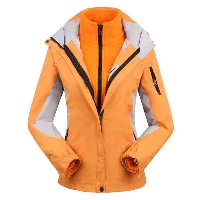 THE ARCTIC LIGHT Womens Ski Jacket With Fleece Liner (Detachable)