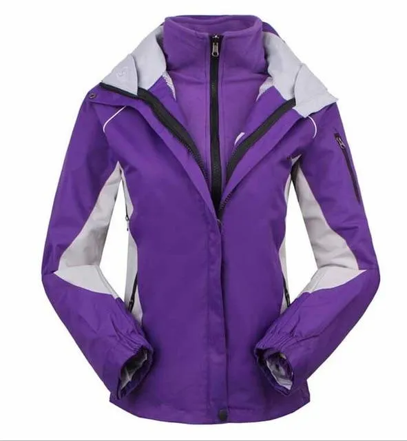 THE ARCTIC LIGHT Womens Ski Jacket With Fleece Liner (Detachable)