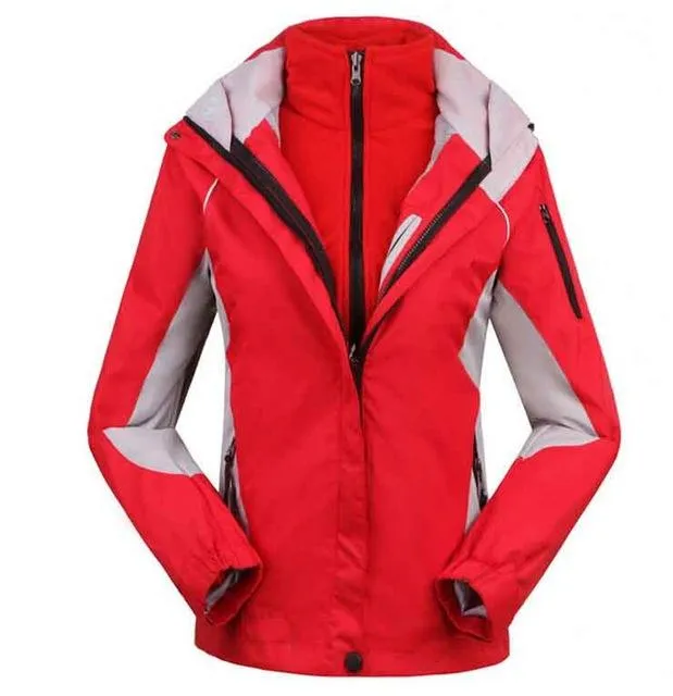 THE ARCTIC LIGHT Womens Ski Jacket With Fleece Liner (Detachable)