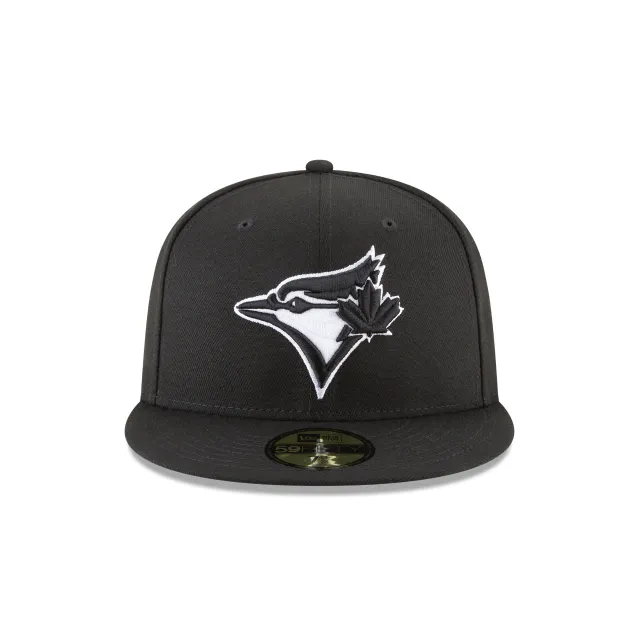 TORONTO BLUE JAYS NEW ERA  BASIC 59FIFTY FITTED -BLACK/WHITE