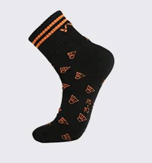 Victor Unisex Sport Quarter Socks SK-158O [Orange]